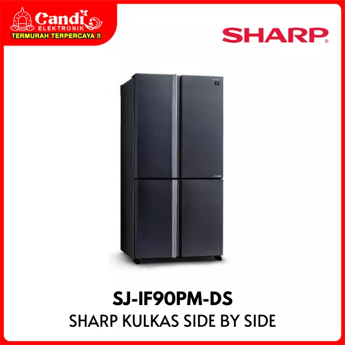 KULKAS SIDE BY SIDE SHARP